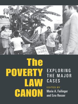 cover image of Poverty Law Canon